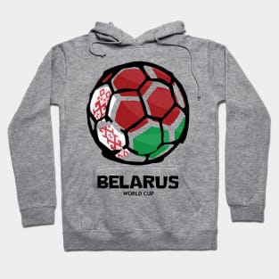 Belarus Football Country Flag Hoodie